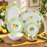 سرویس چینی طرح لیمو ۶ نفره