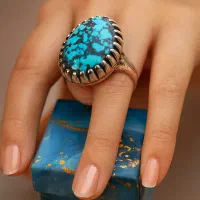 افسانه آسمان در دستان شما انگشتری با قلب نیشابور|جواهرات|اراک, |دیوار