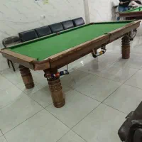 میز بیلیارد ایت ۸ فوت تمام چوب و فوتبال دستی