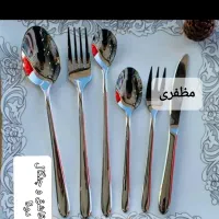 سرویس قاشق و چنگال ۱۲ نفره همراه اشانتیون جهازیه|ظروف سرو و پذیرایی|تهران, شوش|دیوار