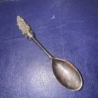 قاشق چایخوری خوشه انگور عتیقه روسی تزار نیکلای دوم