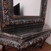 آینه چوبی|آینه|تبریز, |دیوار
