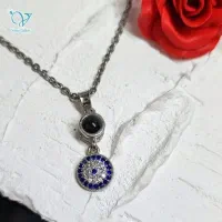 گردنبند دوستت دارم به صد زبان نقره|بدلیجات|اصفهان, سیچان|دیوار