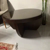 میز جلو مبلی  گرد برند چوبکده