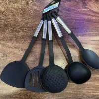 سرویس کفگیر و ملاقه 5 پارچه مدل KitchenMate