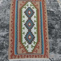 یک جفت گلیم دستبافت تمام نخ
