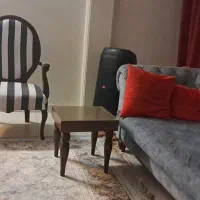فروش مبل ۷ نفره چستر ساخت سفارشی بعلت مهاجرت