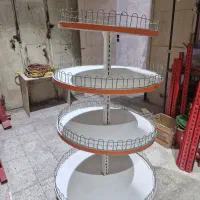 قفسه گرد ۴ طبقه بزرگ