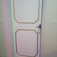 درب چوبی