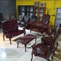 میز کلاسیک کوین مدیریت نیم ست کوین اداری صندلی