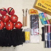 لوازم خیاطی،هنری، چرم دوزی، عروسک سازی، بافتنی