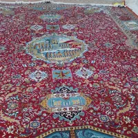 فرش ماشینی قرمز