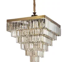 لوستر اینه ای طلایی شامپایین