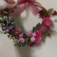 حلقه گل زیبا