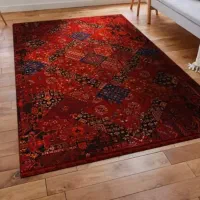 قالی طرح دست بافت|فرش|اهواز, زندوکیلی|دیوار