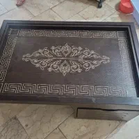 میز جلو مبلی ۲ کشو و ۴ تا میز عسلی