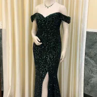 لباس مجلسی پولکدوزی ترک سایز ۴۸