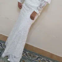 لباس مجلسی سفید مزون ترکیه