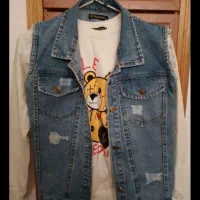 فقط با 400تومن شلوار لی ژیله لی ویه بلوز بگیر