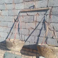 قپان قدیمی|کلکسیون اشیاء عتیقه|کوهپایه, |دیوار