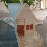 کلبه دست ساز|مجسمه، تندیس، ماکت|کاشان, کارگر|دیوار