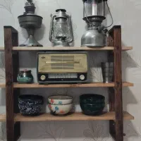 شلف چوبی|کتابخانه، شلف، قفسههای دیواری|نیشابور, شهرک ولیعصر|دیوار