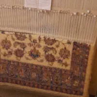 فروش قالیچه زیبا درحال بافت