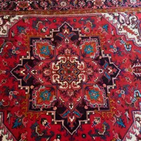 تک فرش دست بافت هریس تاجری