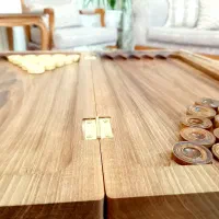 تخته نرد چوب گردو کلکسیونی CNC|کلکسیون و سرگرمی|تهران, سبلان (لشگر)|دیوار