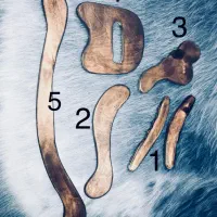 گراستون ماساژ چوبی چندلا 5تایی