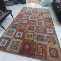 فرش فانتزی طرح برجسته ۶متری سالم