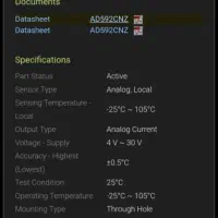 AD592CNZ sensor temp anlg|قطعات و لوازم جانبی رایانه|تهران, شهرک مخابرات|دیوار