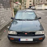 پراید انژکتور سبز متالیک 1383 تک استارت عروسک