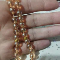 تسبیح سنگ ببری و زینتی خوش رنگ|کلکسیون اشیاء عتیقه|میاندوآب, |دیوار