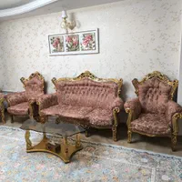 مبلمان ۹ نفره چوب راش در حد|مبلمان خانگی و میز عسلی|تهران, علی‌آباد|دیوار