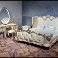 مدل کلاسیک کوئین فرانسوی|مبلمان خانگی و میز عسلی|آستارا, |دیوار