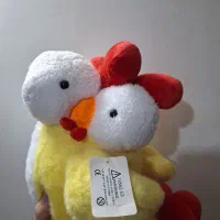 عروسک بامزه خروس نرم و تمیز