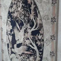 قالیچه جفت|فرش|تنکابن, |دیوار