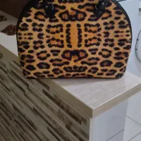 کیف دستی  طرح پلنگی کاملا نو بزرگ و جادار  800