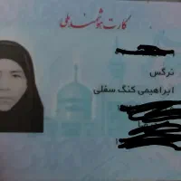 این کارت ملی گم شده