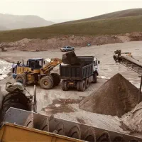 حمل شن، ماسه، خاک، مخلوط با کمترین قیمت