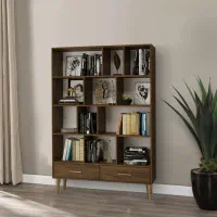 کتابخانه دوکشو پایه دار ارسال رایگان و فوری|کتابخانه، شلف، قفسه‌های دیواری|تهران, شهرک غرب|دیوار