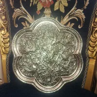 سینی ورشو قلم زنی|کلکسیون اشیاء عتیقه|الیگودرز, |دیوار