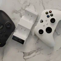 xbox seri s دو دسته همراه با شارژر|کنسول، بازی ویدئویی و آنلاین|همدان, |دیوار