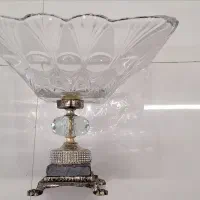 ظرف پایه دار کریستال ژاپنی