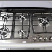 اجاق گاز ۵شعله صفحه استیل و شیشه مقاوم کد  t15|اجاق گاز و لوازم برقی پختوپز|رشت, رشتیان|دیوار