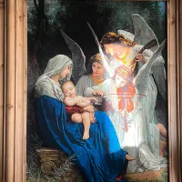 تابلو فرش اواز ملائک اصل عاقلی