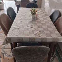 غذا خوری ۶ نفره در حد نو