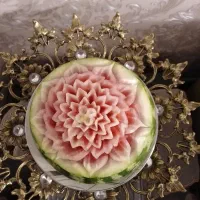 حکاکی میوه و هندوانه