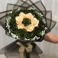 دسته گل ربانی ترکیبی|گل مصنوعی|ارومیه, |دیوار